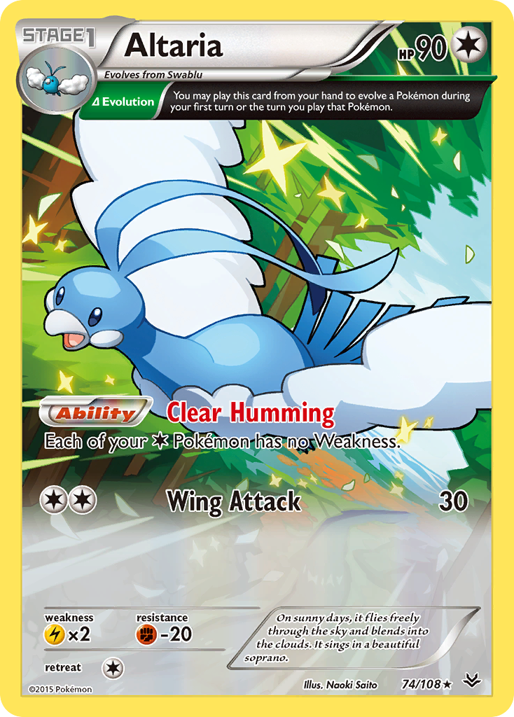 Altaria (74/108) [XY: Roaring Skies] | Good Games Morley