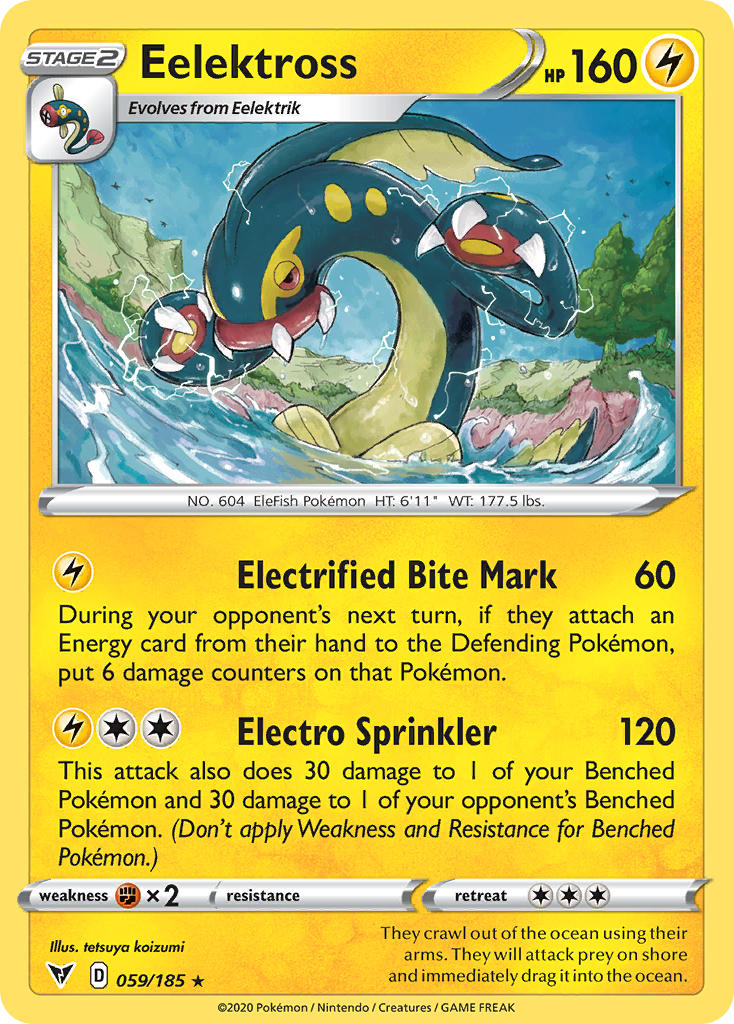Eelektross (059/185) [Sword & Shield: Vivid Voltage] | Good Games Morley