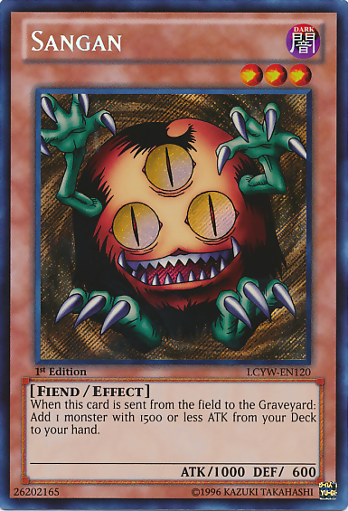 Sangan [LCYW-EN120] Secret Rare | Good Games Morley