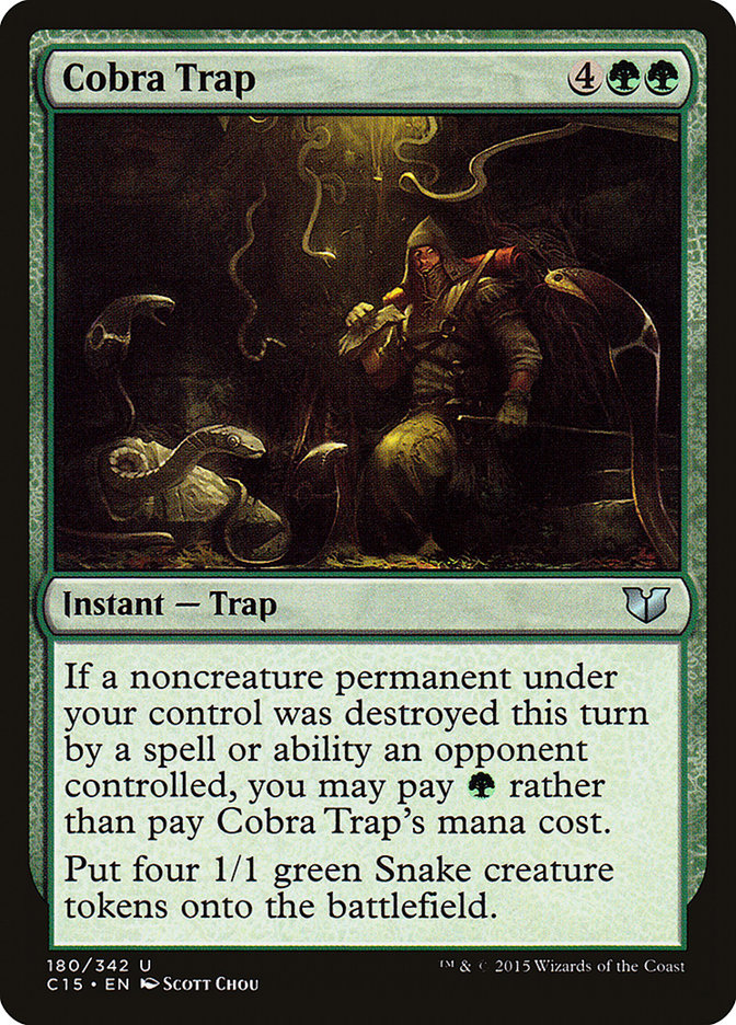 Cobra Trap [Commander 2015] | Good Games Morley