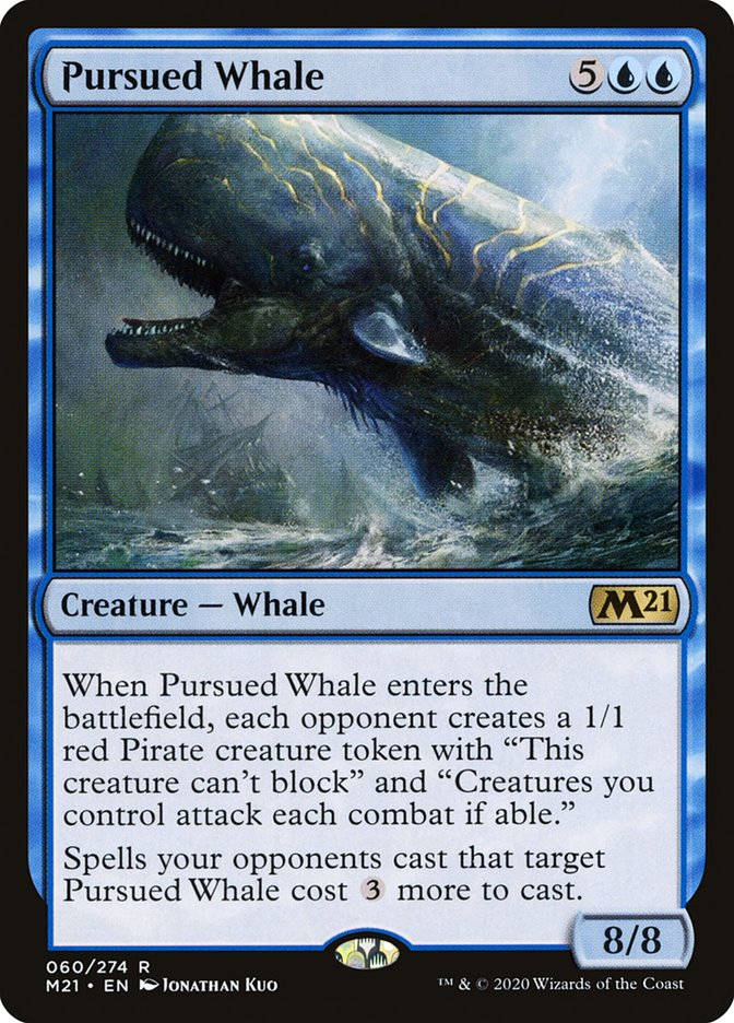 Pursued Whale [Core Set 2021] | Good Games Morley