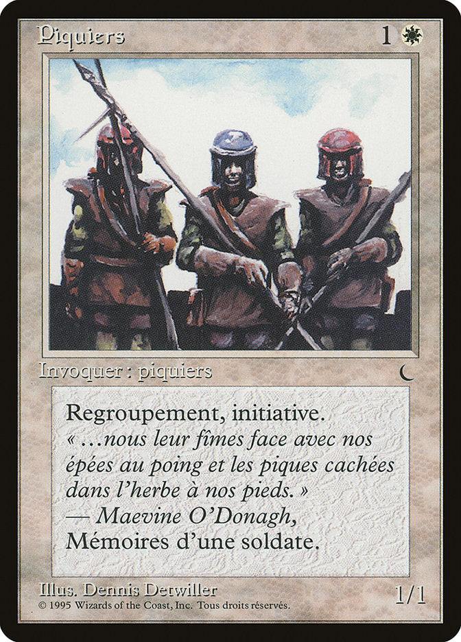 Pikemen (French) - "Piquiers" [Renaissance] | Good Games Morley