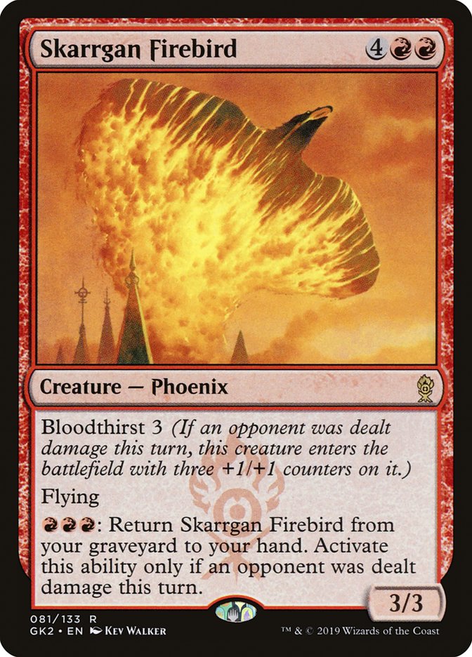 Skarrgan Firebird [Ravnica Allegiance Guild Kit] | Good Games Morley