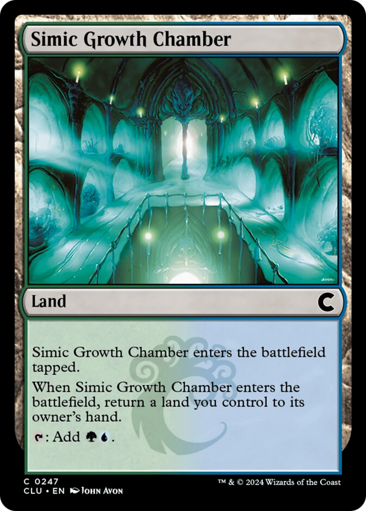 Simic Growth Chamber [Ravnica: Clue Edition] | Good Games Morley