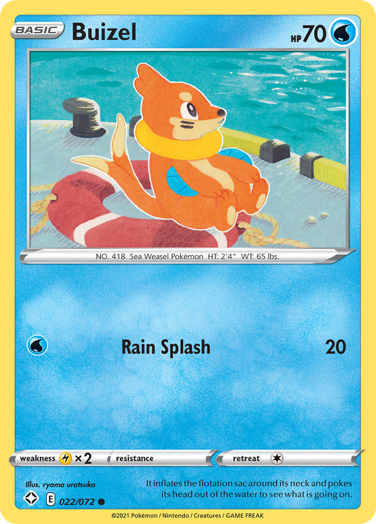 Buizel (022/072) [Sword & Shield: Shining Fates] | Good Games Morley