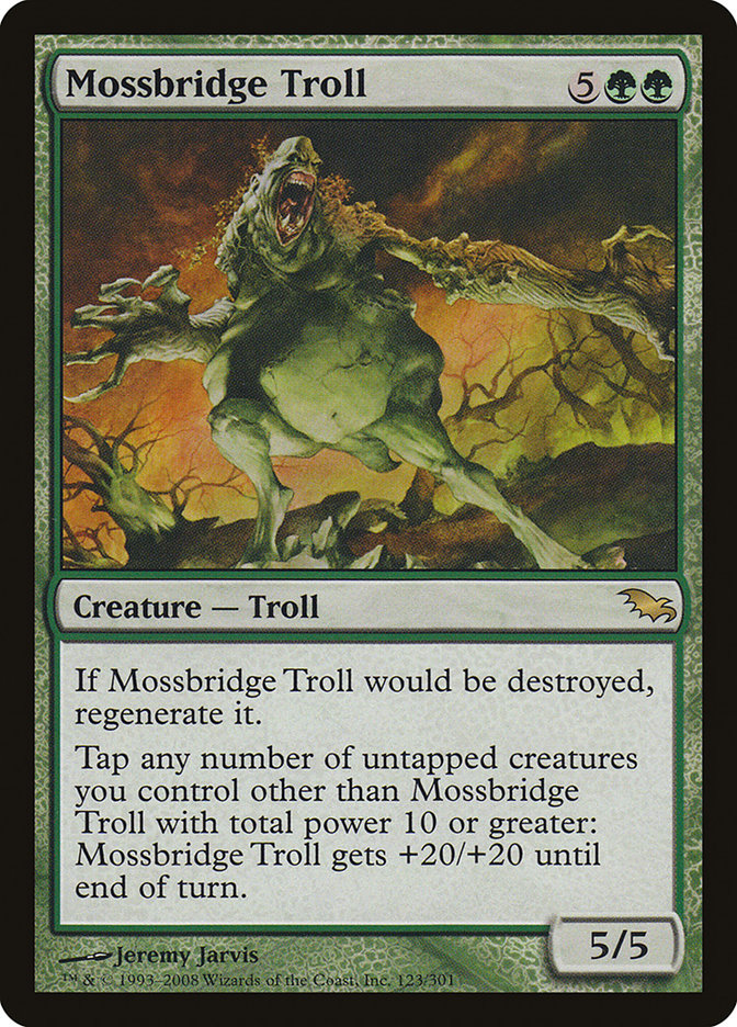 Mossbridge Troll [Shadowmoor] | Good Games Morley