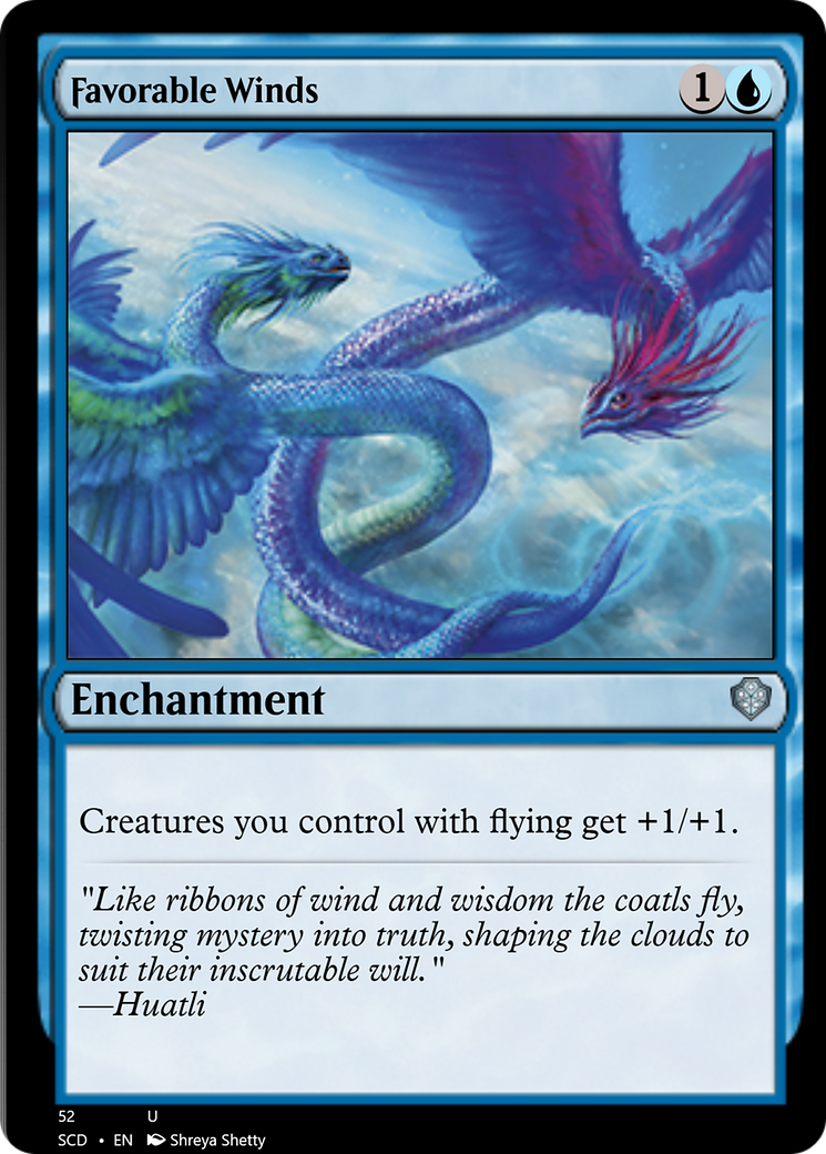Favorable Winds [Starter Commander Decks] | Good Games Morley