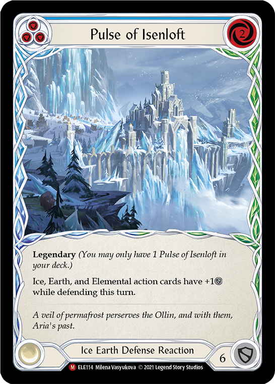 Pulse of Isenloft [ELE114] (Tales of Aria)  1st Edition Cold Foil | Good Games Morley