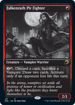 Falkenrath Pit Fighter [Innistrad: Double Feature] | Good Games Morley