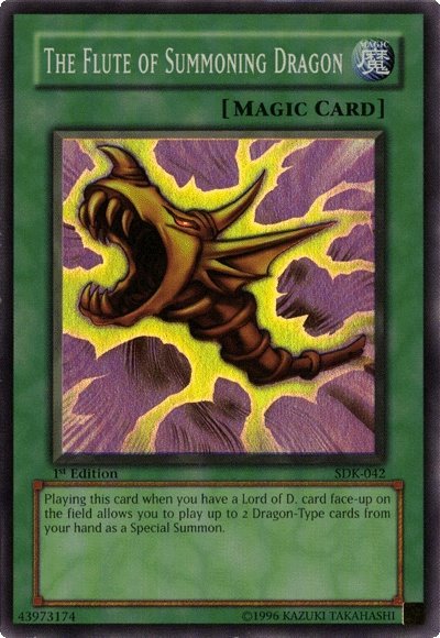The Flute of Summoning Dragon [SDK-042] Super Rare | Good Games Morley