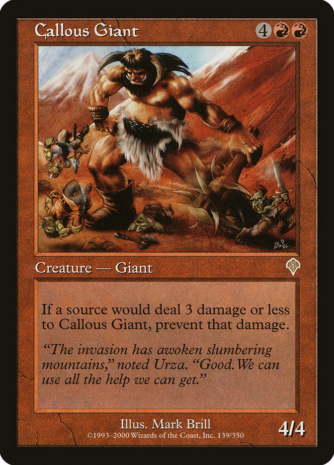 Callous Giant [Invasion] | Good Games Morley