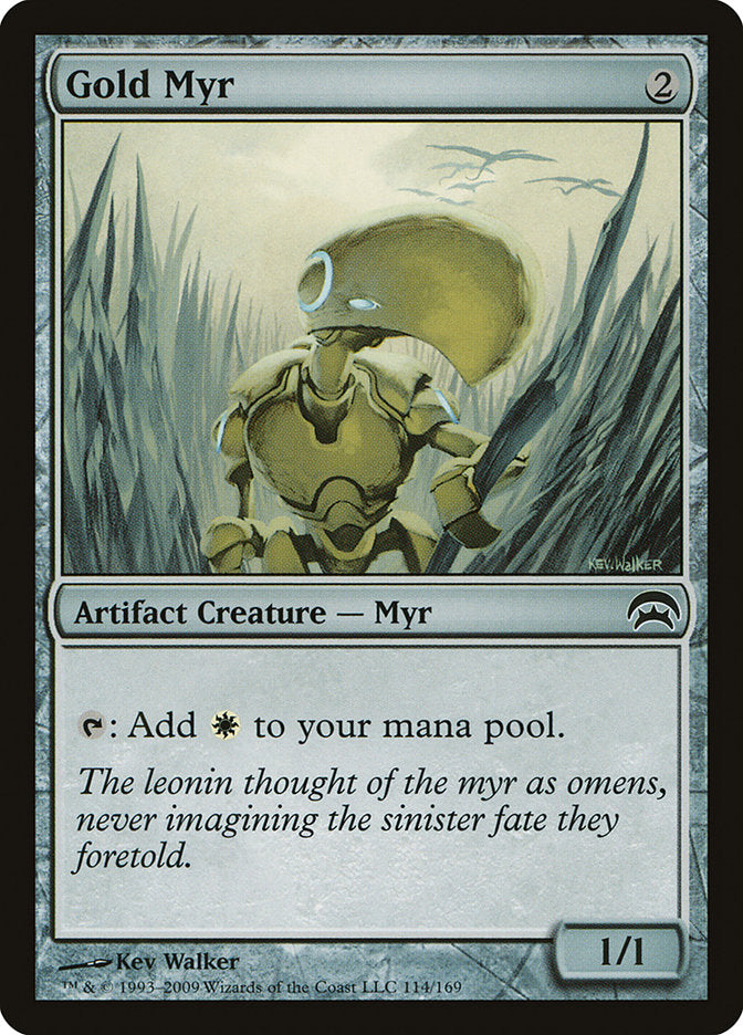 Gold Myr [Planechase] | Good Games Morley