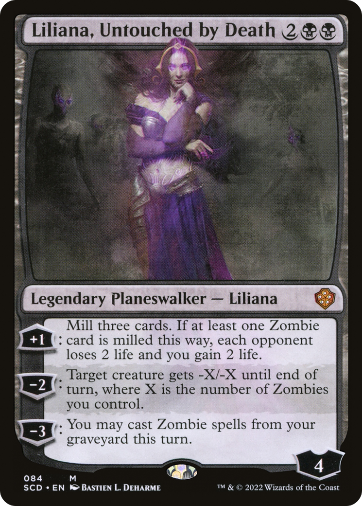 Liliana, Untouched by Death [Starter Commander Decks] | Good Games Morley