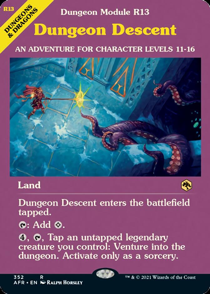 Dungeon Descent (Dungeon Module) [Dungeons & Dragons: Adventures in the Forgotten Realms] | Good Games Morley