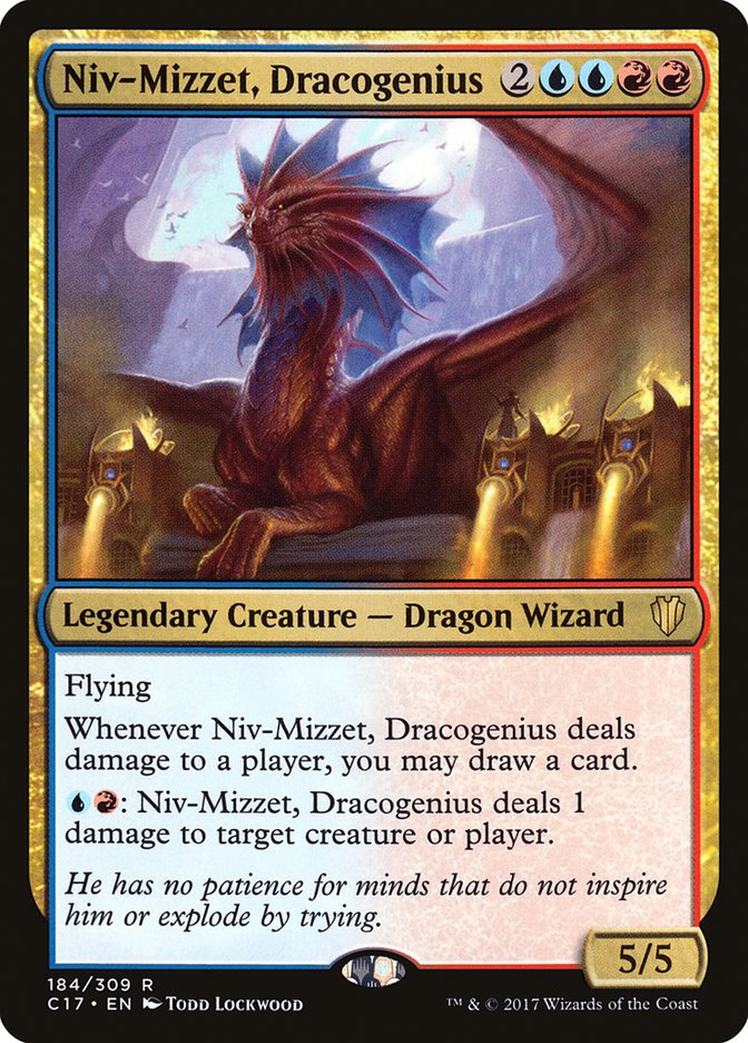 Niv-Mizzet, Dracogenius [Commander 2017] | Good Games Morley