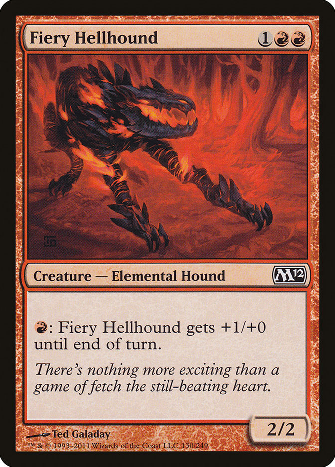 Fiery Hellhound [Magic 2012] | Good Games Morley