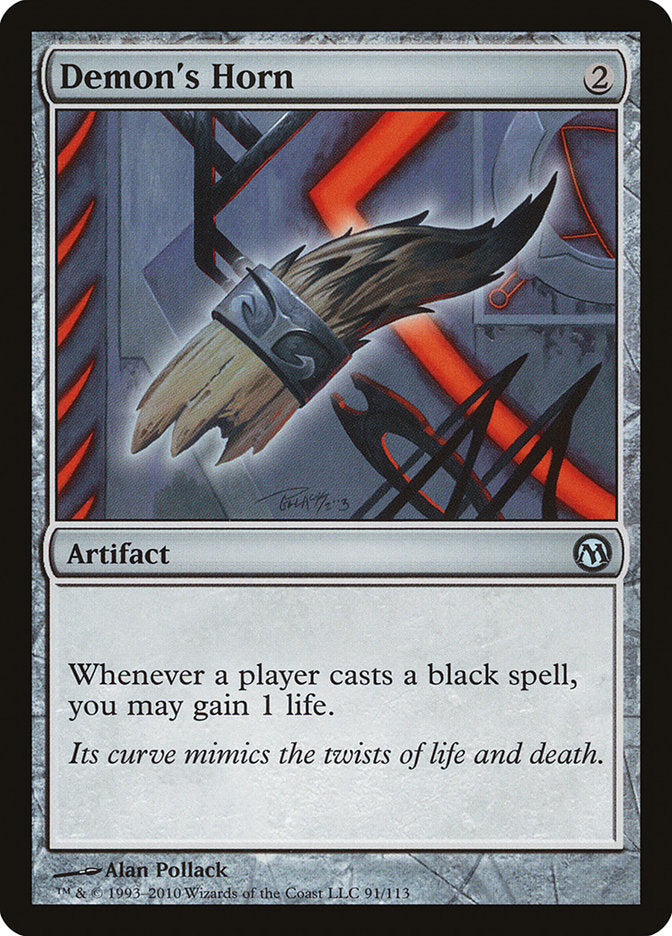 Demon's Horn [Duels of the Planeswalkers] | Good Games Morley