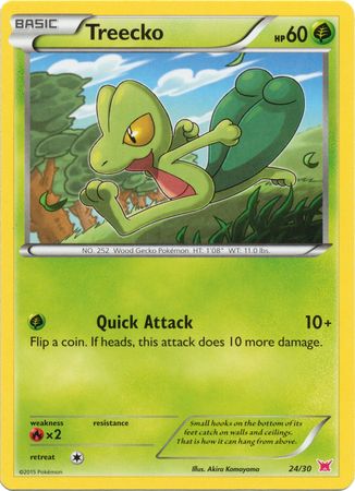 Treecko (24/30) [XY: Trainer Kit 2 - Latias] | Good Games Morley