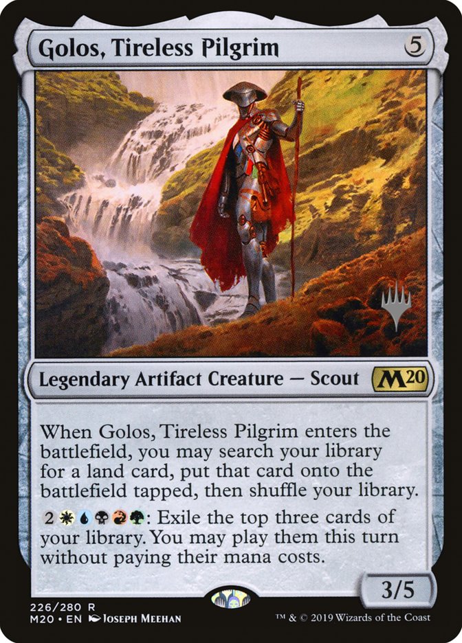 Golos, Tireless Pilgrim (Promo Pack) [Core Set 2020 Promos] | Good Games Morley