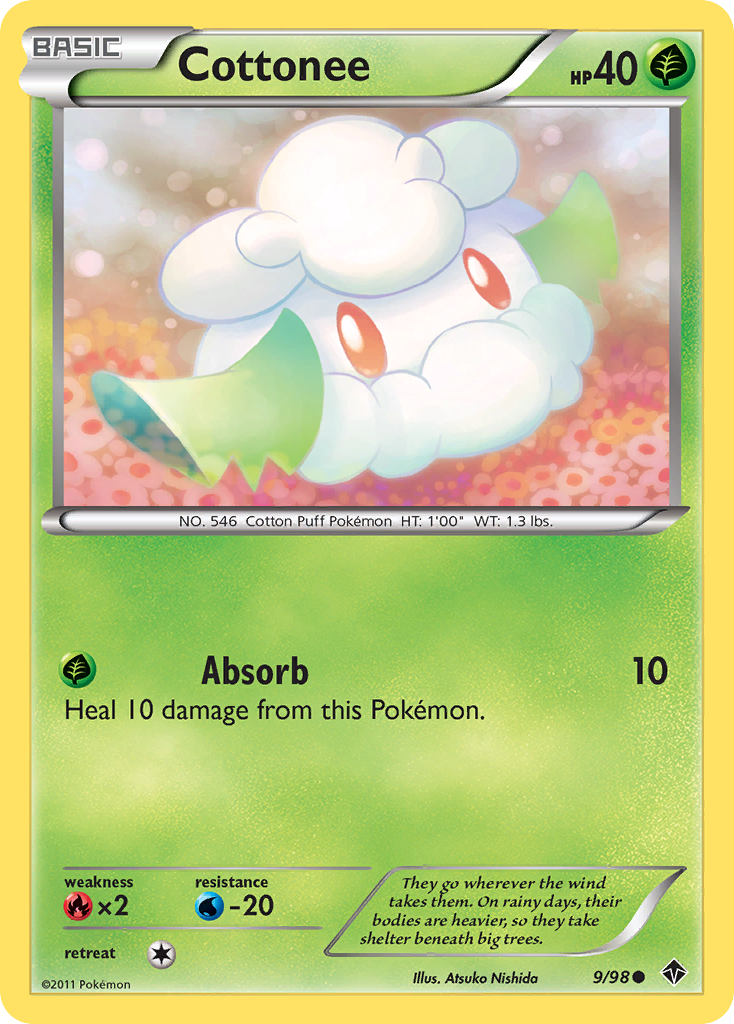 Cottonee (9/98) [Black & White: Emerging Powers] | Good Games Morley