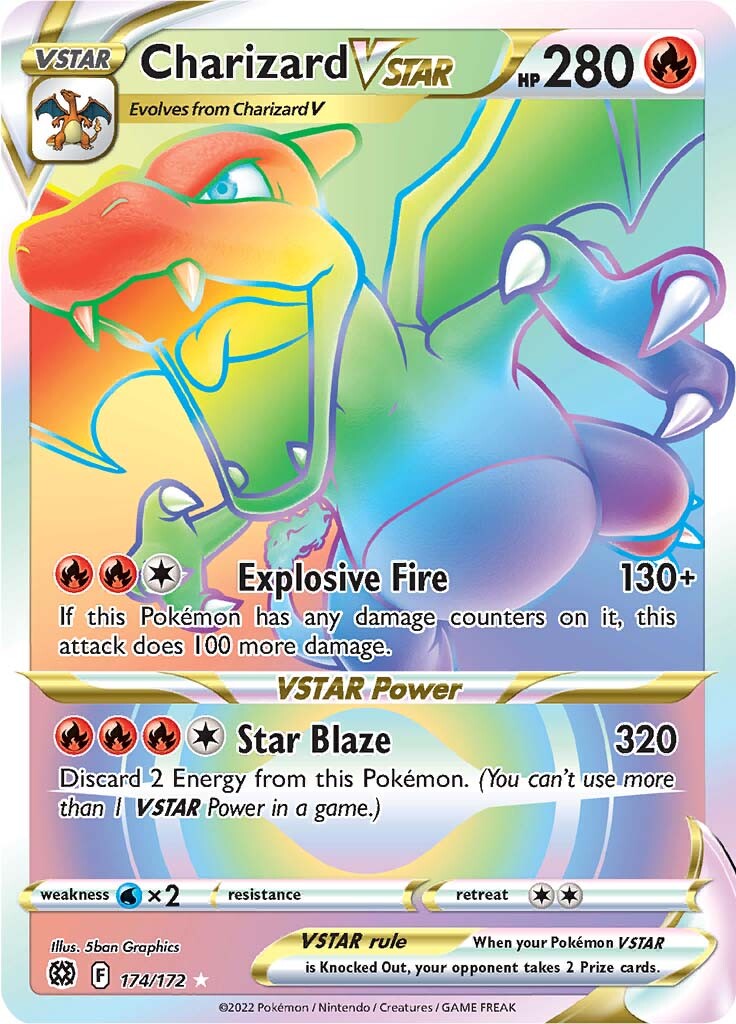 Charizard VSTAR (174/172) [Sword & Shield: Brilliant Stars] | Good Games Morley