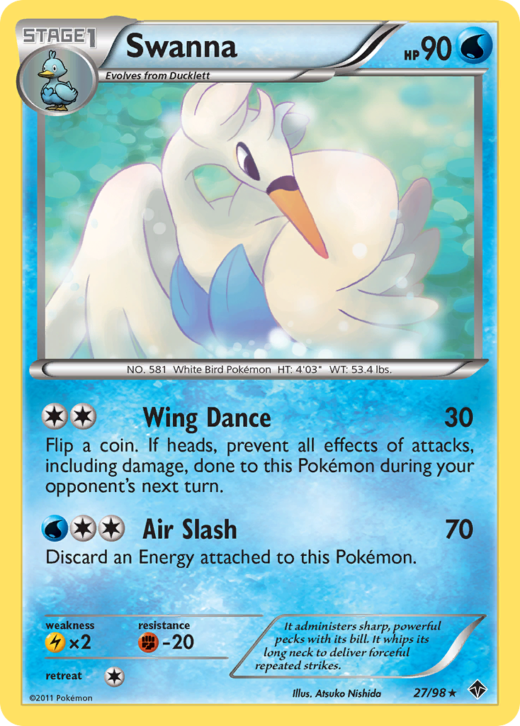 Swanna (27/98) [Black & White: Emerging Powers] | Good Games Morley