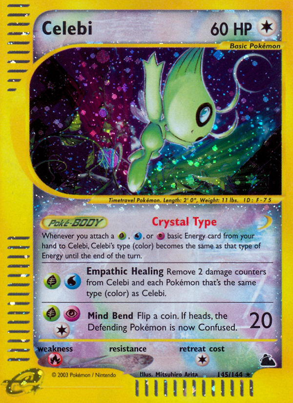 Celebi (145/144) [Skyridge] | Good Games Morley