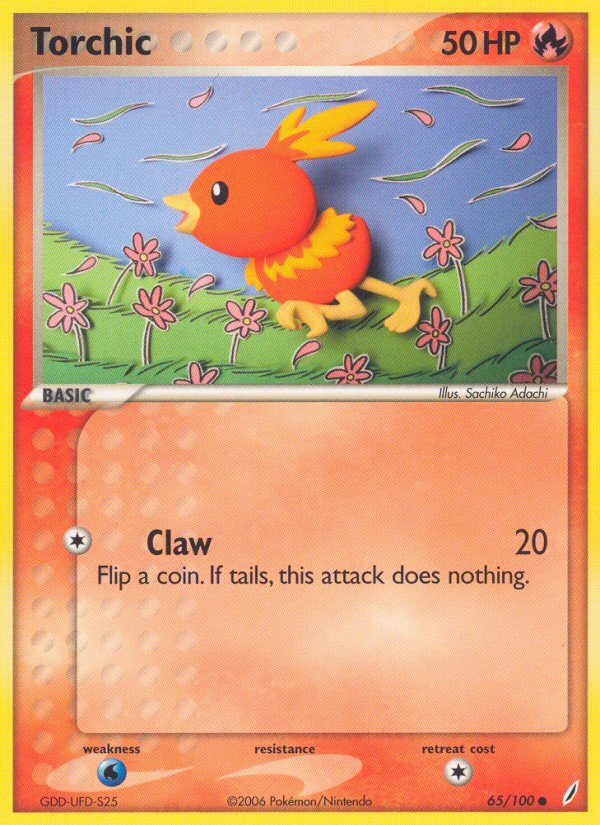 Torchic (65/100) [EX: Crystal Guardians] | Good Games Morley