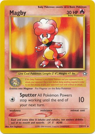 Magby (23/111) [Neo Genesis Unlimited] | Good Games Morley