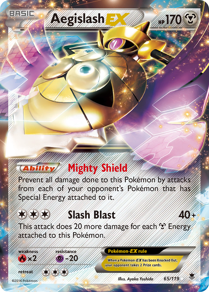 Aegislash EX (65/119) [XY: Phantom Forces] | Good Games Morley