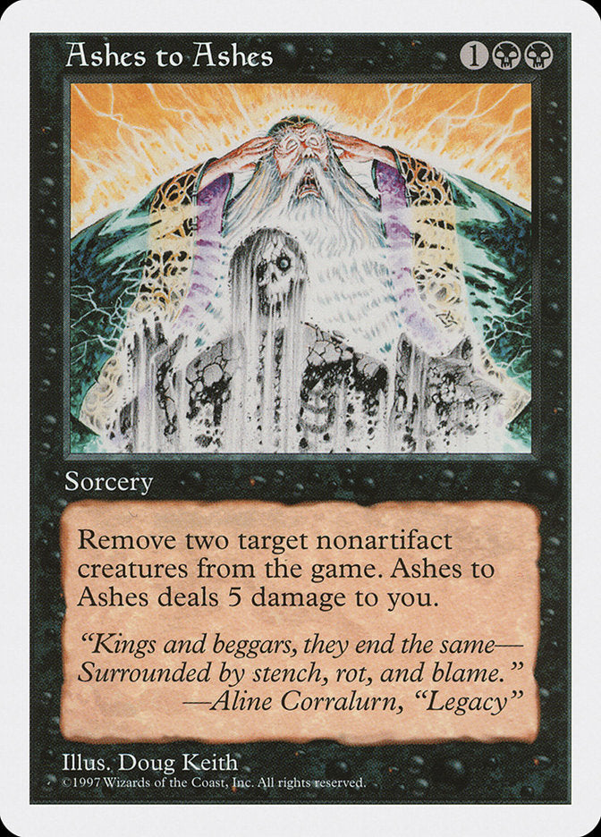 Ashes to Ashes [Fifth Edition] | Good Games Morley