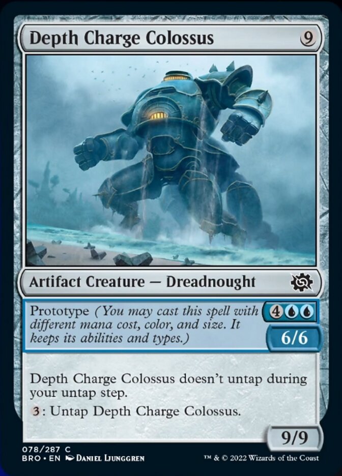 Depth Charge Colossus [The Brothers' War] | Good Games Morley