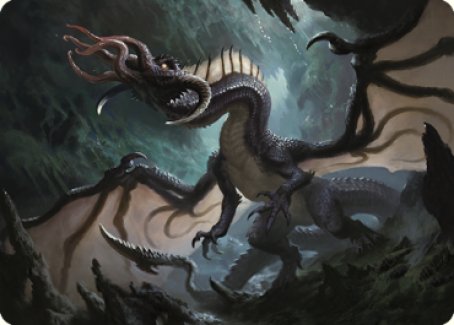 Brainstealer Dragon Art Card [Commander Legends: Battle for Baldur's Gate Art Series] | Good Games Morley