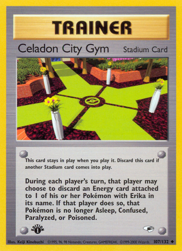 Celadon City Gym (107/132) [Gym Heroes 1st Edition] | Good Games Morley