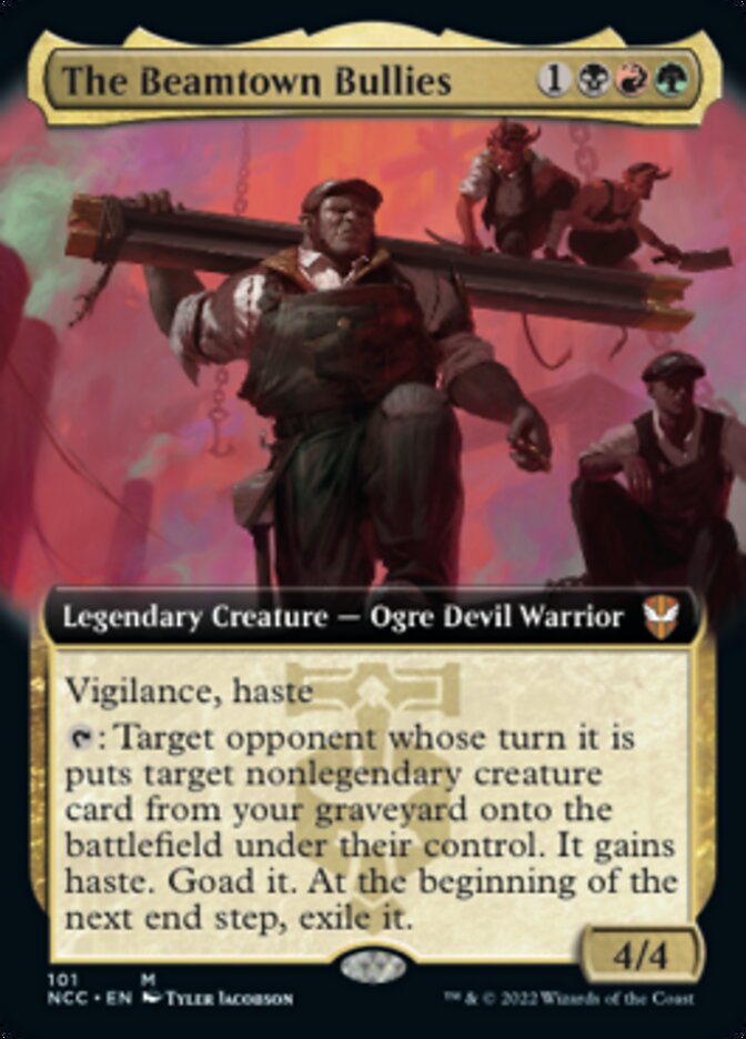 The Beamtown Bullies (Extended Art) [Streets of New Capenna Commander] | Good Games Morley