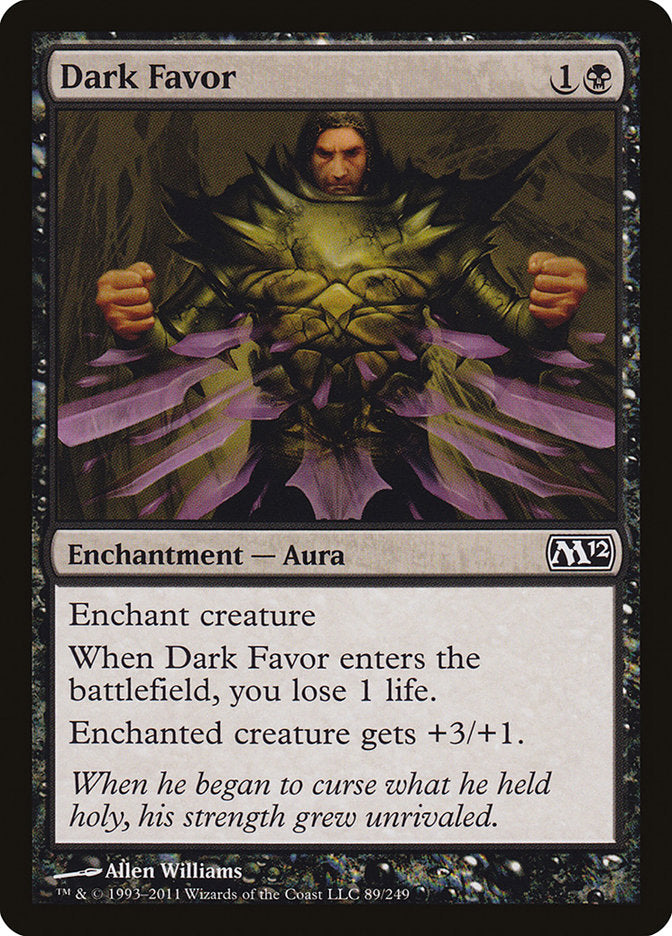 Dark Favor [Magic 2012] | Good Games Morley