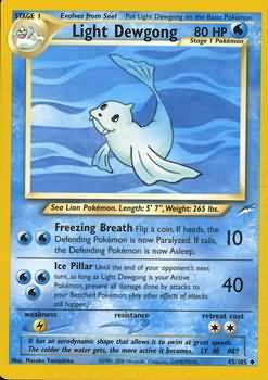 Light Dewgong (45/105) [Neo Destiny Unlimited] | Good Games Morley