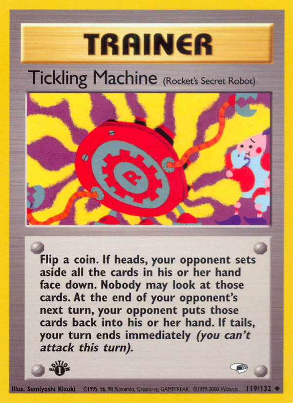 Tickling Machine (119/132) [Gym Heroes 1st Edition] | Good Games Morley