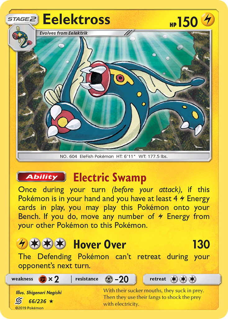 Eelektross (66/236) [Sun & Moon: Unified Minds] | Good Games Morley