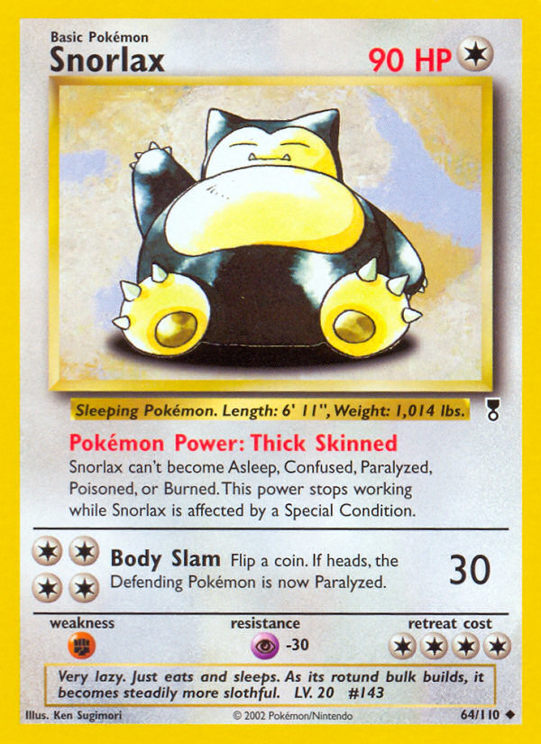 Snorlax (64/110) [Legendary Collection] | Good Games Morley