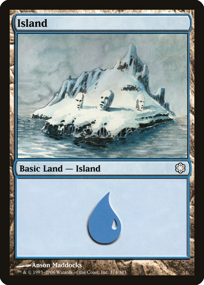 Island (374) [Coldsnap Theme Decks] | Good Games Morley