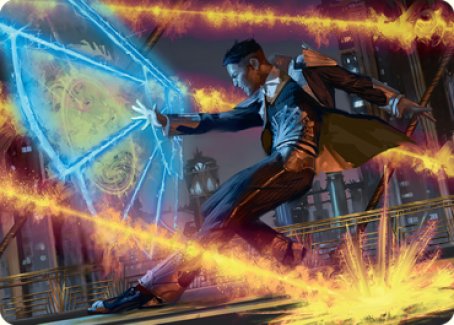 Wingshield Agent Art Card [Streets of New Capenna Art Series] | Good Games Morley