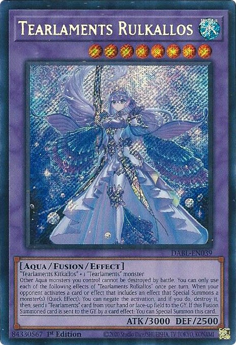 Tearlaments Rulkallos [DABL-EN039] Secret Rare | Good Games Morley