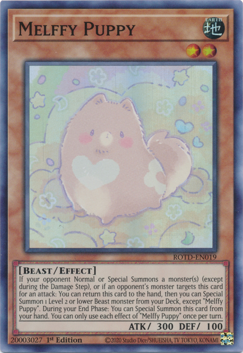 Melffy Puppy [ROTD-EN019] Super Rare | Good Games Morley