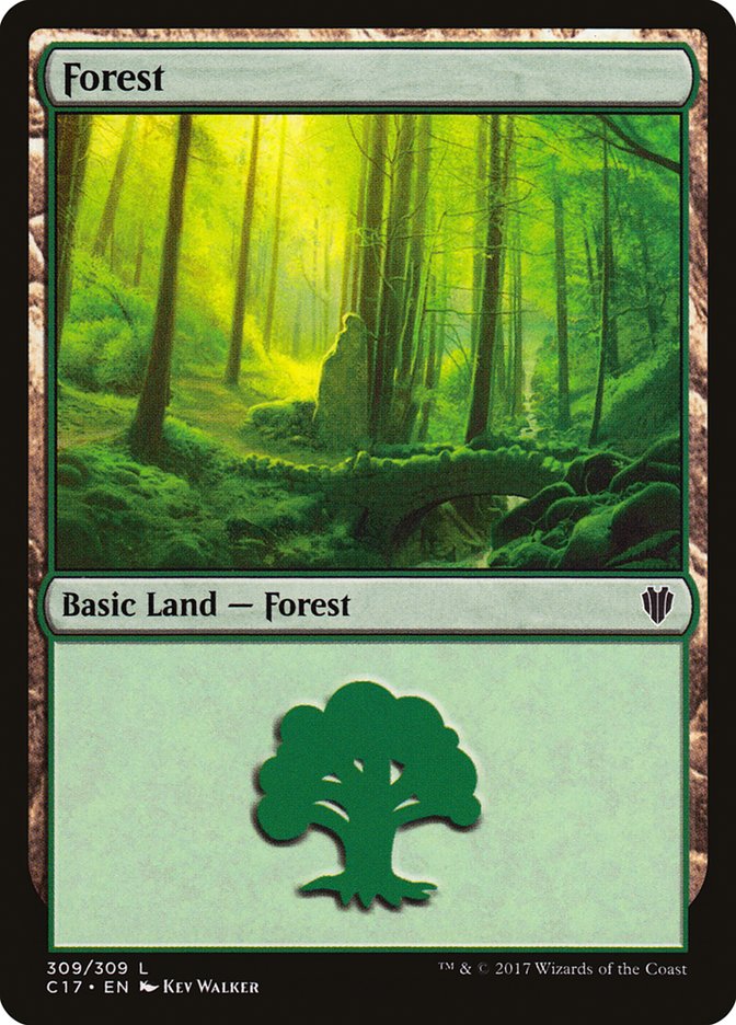 Forest (309) [Commander 2017] | Good Games Morley