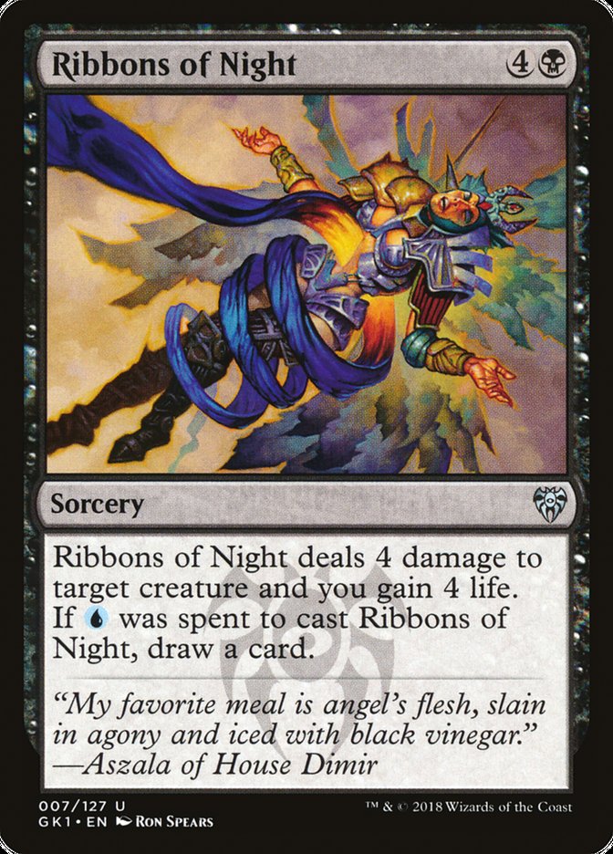 Ribbons of Night [Guilds of Ravnica Guild Kit] | Good Games Morley