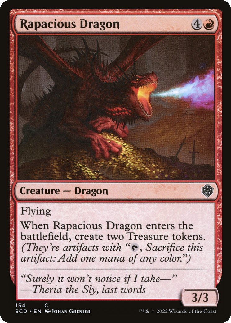 Rapacious Dragon [Starter Commander Decks] | Good Games Morley
