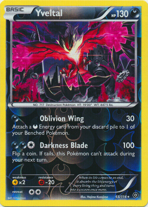 Yveltal (65/114) [XY: Steam Siege] | Good Games Morley