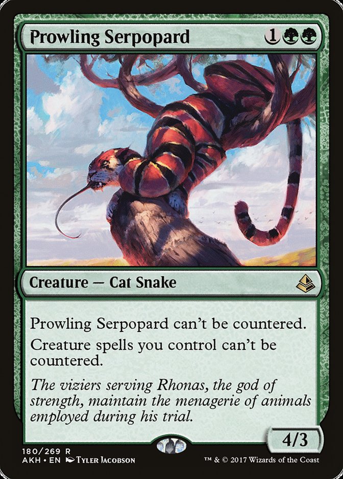 Prowling Serpopard [Amonkhet] | Good Games Morley