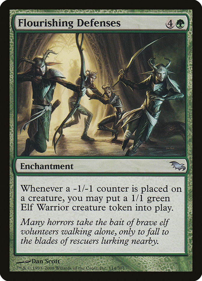 Flourishing Defenses [Shadowmoor] | Good Games Morley